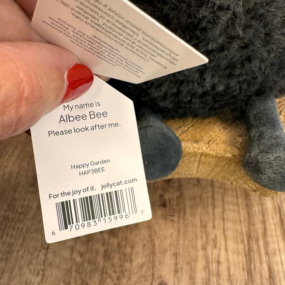 Jellycat Albee Bee NEW! Authentic Jellycat Bumblebee FAST SHIP - Picture 9 of 9